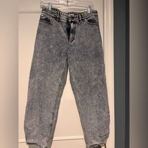 Tibi Brancusi Blue Acid Wash Jeans - 27